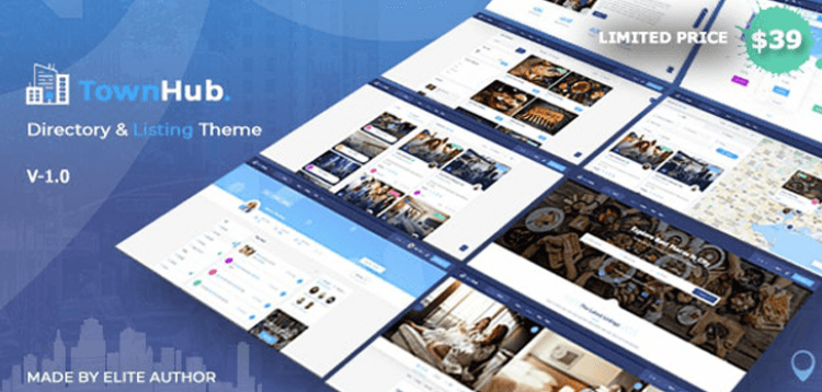 Item cover for download TownHub - Directory & Listing WordPress Theme