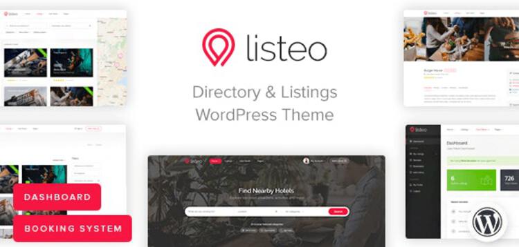 Item cover for download LISTEO - DIRECTORY  LISTINGS WITH BOOKING - WORDPRESS THEME