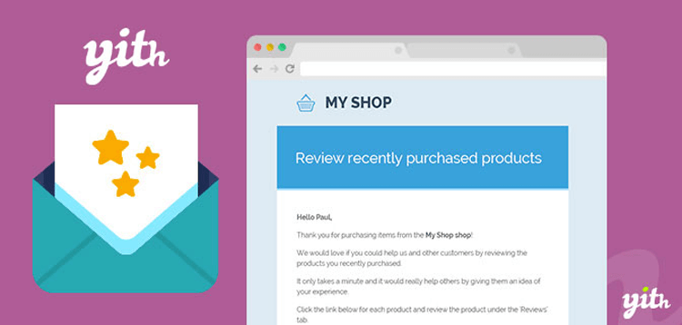 Item cover for download YITH WooCommerce Review Reminder Premium
