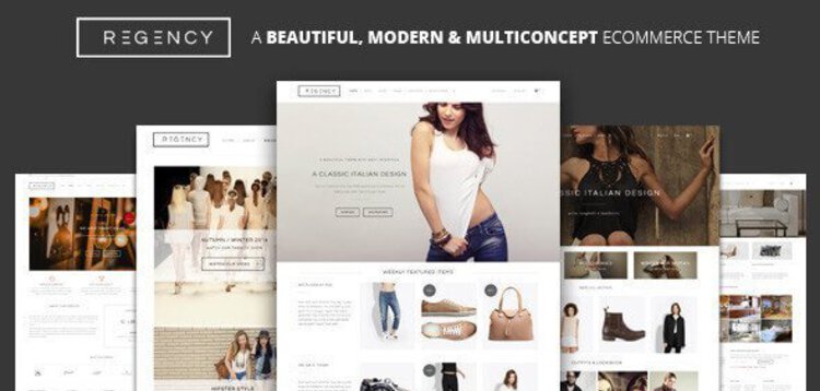 Item cover for download REGENCY – A BEAUTIFUL  MODERN ECOMMERCE THEME