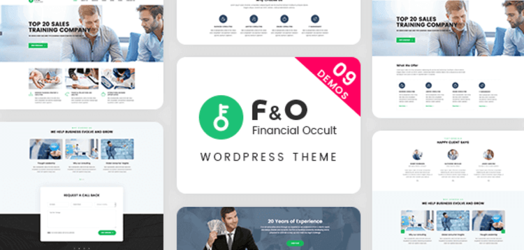 Item cover for download F&O - Consultant Finance WordPress Theme