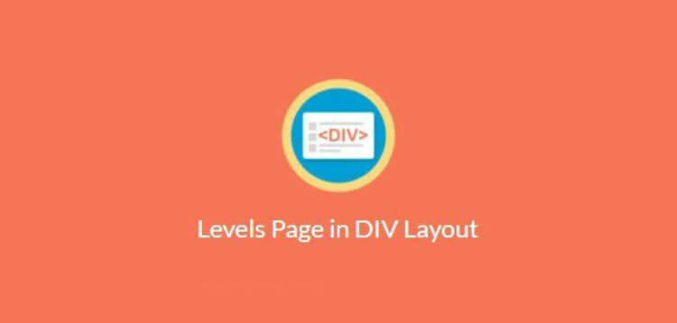 Item cover for download PAID MEMBERSHIPS PRO – LEVELS PAGE IN DIV LAYOUT