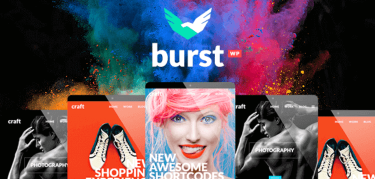 Item cover for download Burst – A Bold and Vibrant WordPress Theme