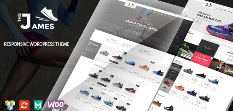 Item cover for download James - Responsive WooCommerce Shoes Theme