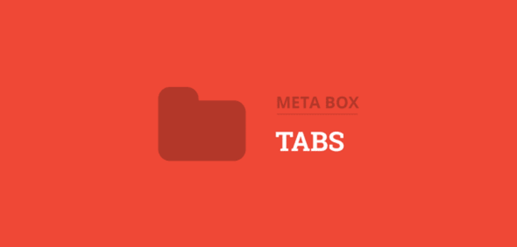 Item cover for download Meta Box Tabs
