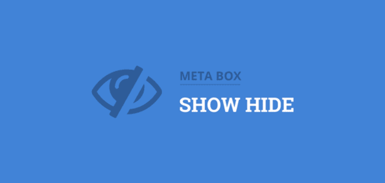 Item cover for download METABOX - SHOW HIDE