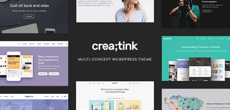 Item cover for download CREATINK – MULTI-CONCEPT RESPONSIVE WORDPRESS THEME