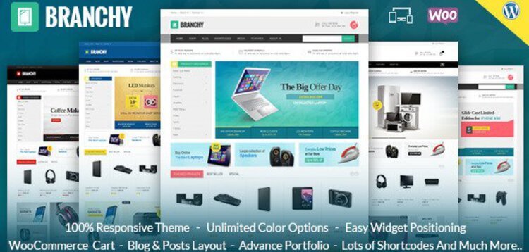 Item cover for download Branchy - WooCommerce Responsive Theme