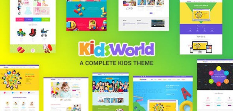 Item cover for download Kids Heaven - Children, Kids WordPress Theme