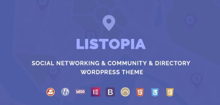 Item cover for download LISTOPIA - DIRECTORY, COMMUNITY WORDPRESS THEME