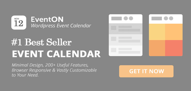 Item cover for download EventOn - WordPress Event Calendar Plugin