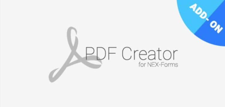 Item cover for download PDF CREATOR FOR NEX-FORMS