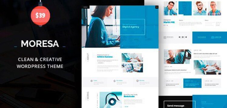 Item cover for download MORESA – BUSINESS WORDPRESS THEME