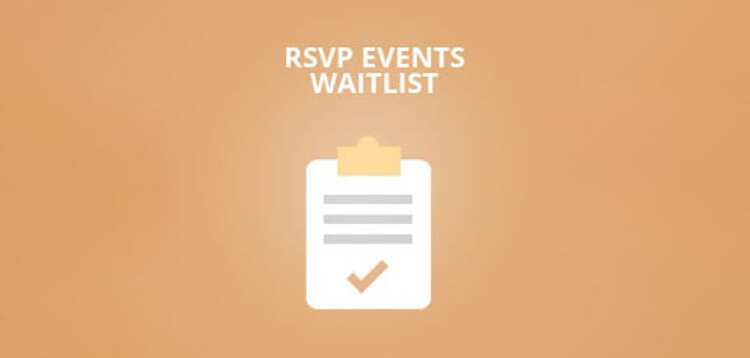 Item cover for download EventOn RSVP Events Waitlist