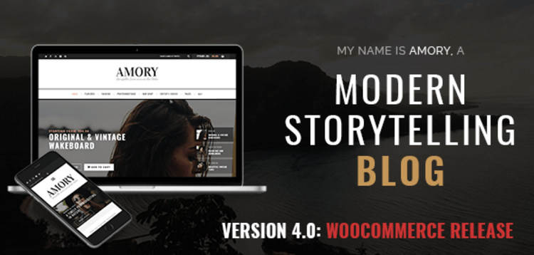 Item cover for download AMORY BLOG - A RESPONSIVE WORDPRESS BLOG THEME