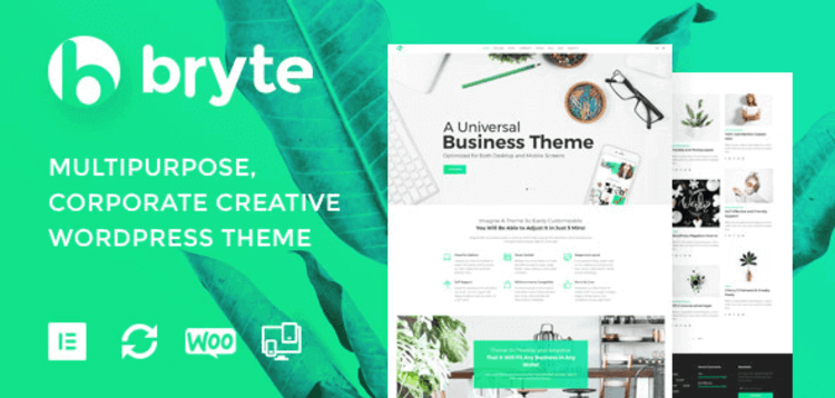 Item cover for download BRYTE – MULTIPURPOSE CREATIVE  BUSINESS WORDPRESS THEME