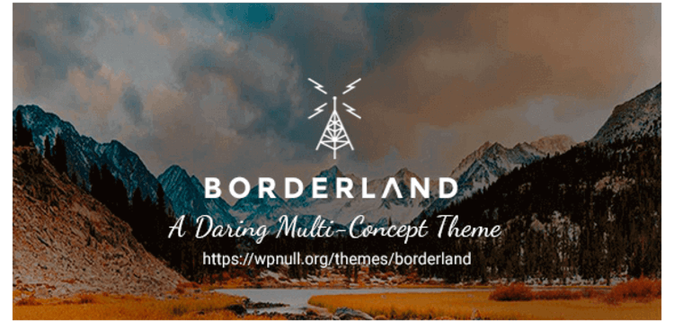 Item cover for download BORDERLAND – A DARING MULTI-CONCEPT THEME