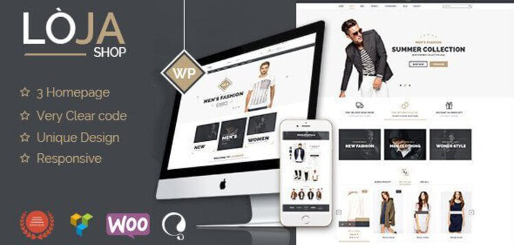 Item cover for download LOJA – RESPONSIVE WOOCOMMERCE THEME