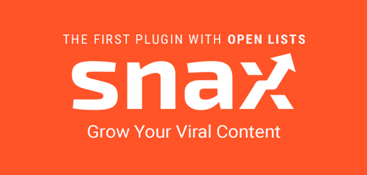 Item cover for download Snax - Viral Front-End Uploader