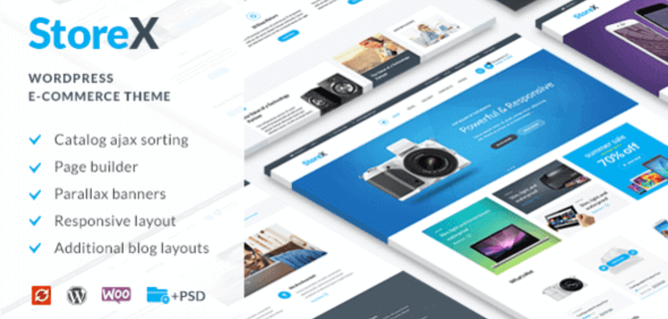 Item cover for download STOREX – WORDPRESS WOOCOMMERCE ELECTRONICS THEME