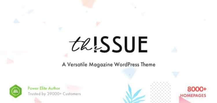 Item cover for download The Issue - Versatile Magazine WordPress Theme