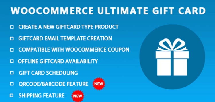 Item cover for download WooCommerce Ultimate Gift Card
