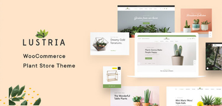 Item cover for download Lustria - MultiPurpose Plant Store WordPress Theme