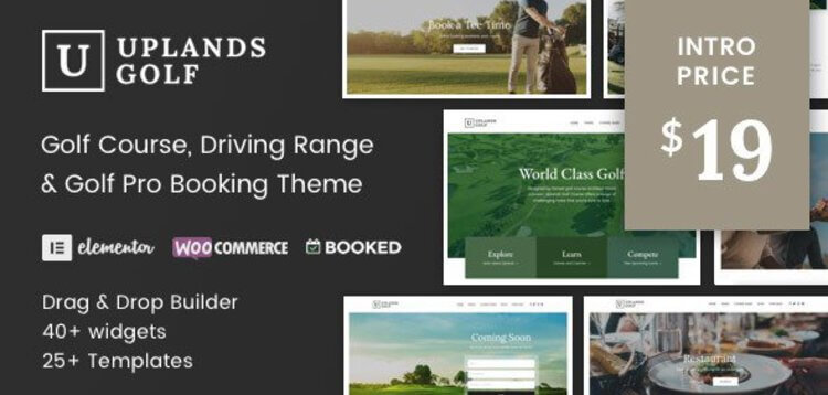 Item cover for download UPLANDS - GOLF COURSE WORDPRESS THEME