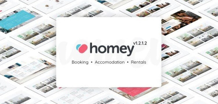 Item cover for download Homey - Booking and Rental WordPress Theme