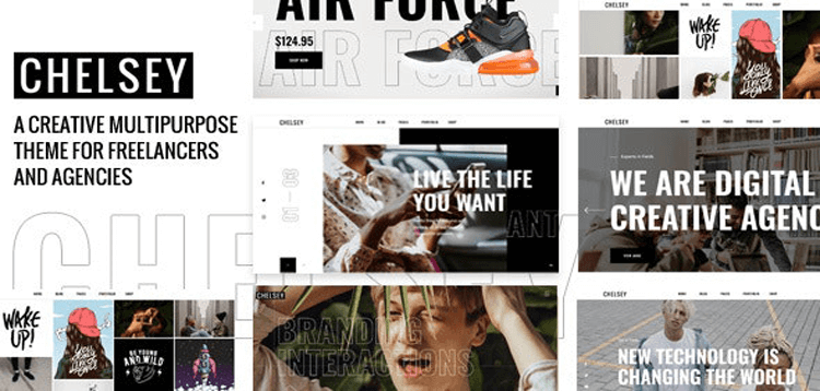 Item cover for download Chelsey - Portfolio Theme for Freelancers and Agencies