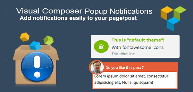 Item cover for download Visual Composer Popup Notifications