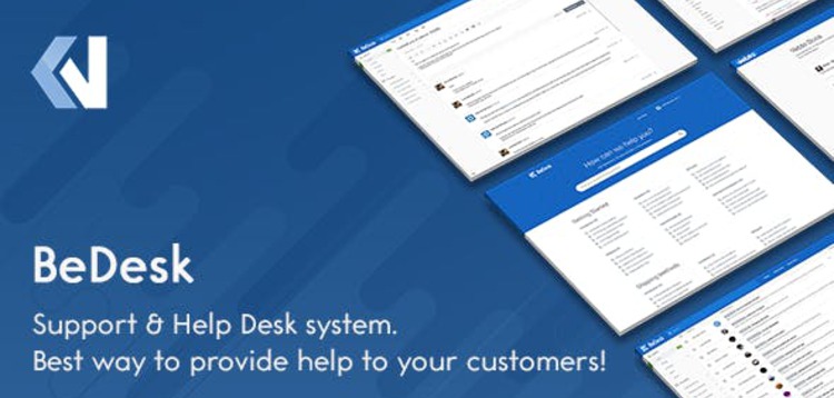 Item cover for download BeDesk – Customer Support Software  Helpdesk Ticketing System