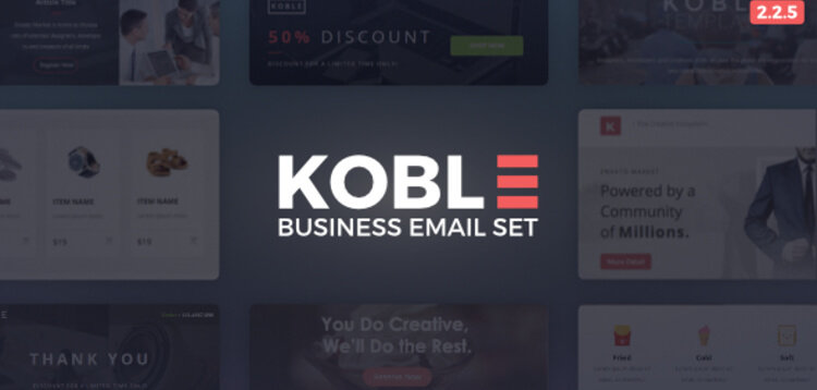 Item cover for download Koble | Business Email Set