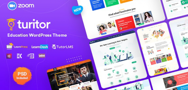 Item cover for download Turitor - LMS & Education WordPress Theme