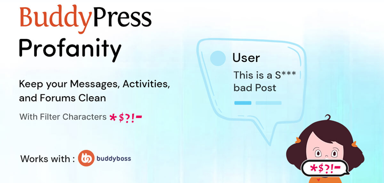 Item cover for download BuddyPress Profanity Filter