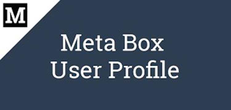 Item cover for download Meta Box User Profile