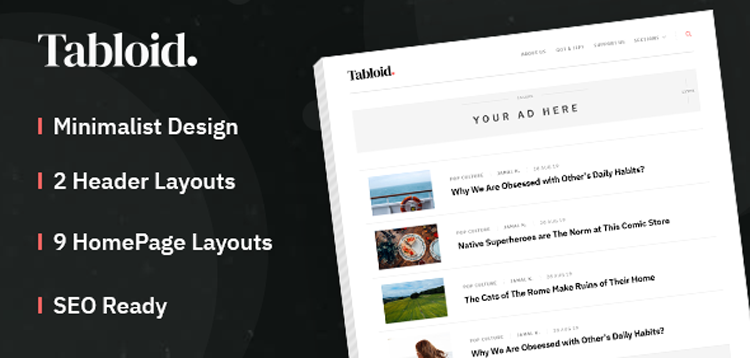 Item cover for download MyThemeShop Tabloid WordPress Theme
