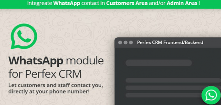Item cover for download WhatsApp module for Perfex CRM