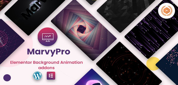 Item cover for download MarvyPro - Background Animations for Elementor