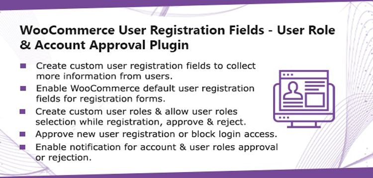 Item cover for download WooCommerce User Registration Plugin: Custom Fields