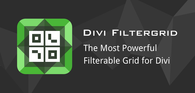Item cover for download Divi FilterGrid - Create a Beautiful Grid Layout of any Post Type