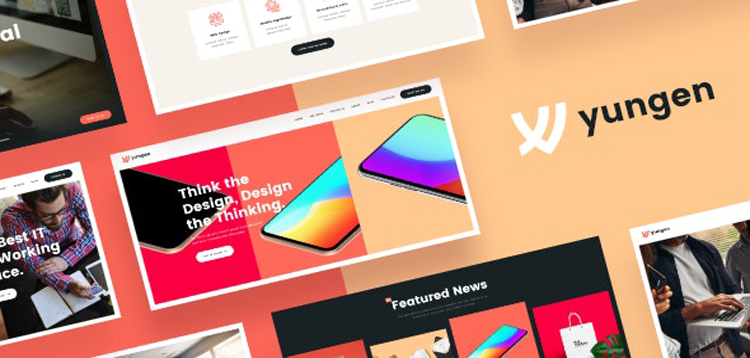 Item cover for download Yungen | Modern Digital Agency Business WordPress Theme