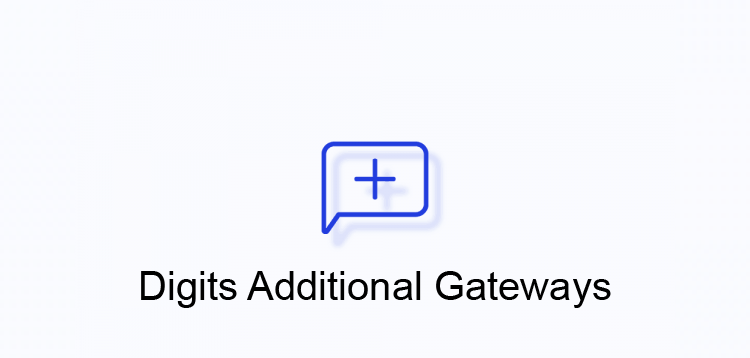 Item cover for download Digits Additional SMS Gateways