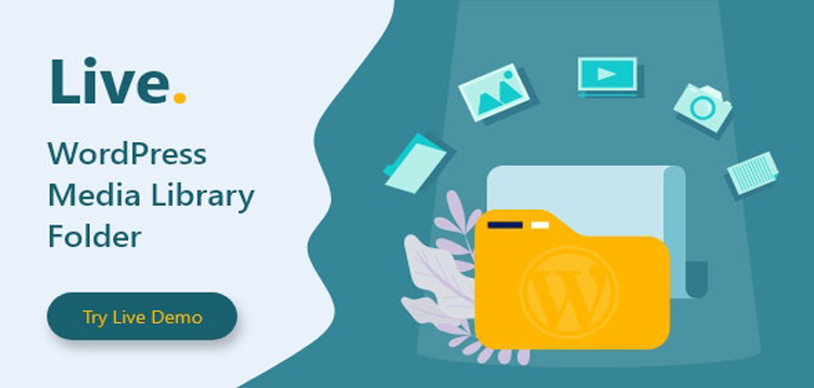 Item cover for download Live - WordPress Media Library Folders