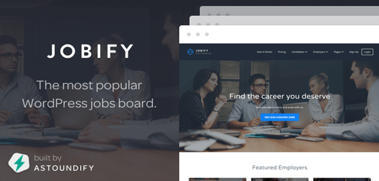 Item cover for download Jobify - The Most Popular WordPress Job Board Theme