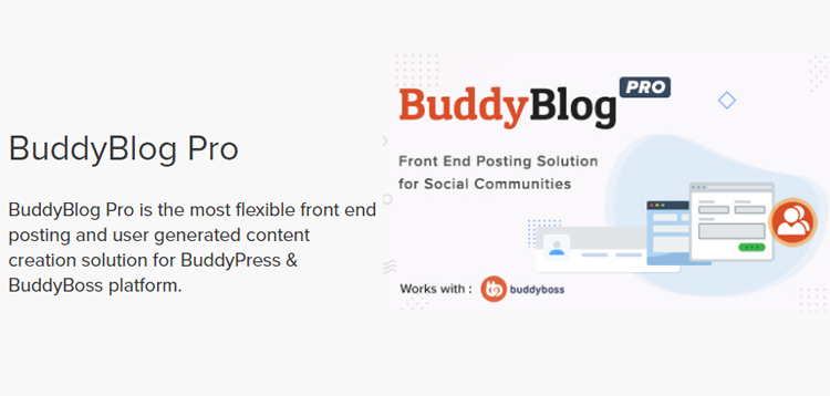 Item cover for download BuddyBlog Pro