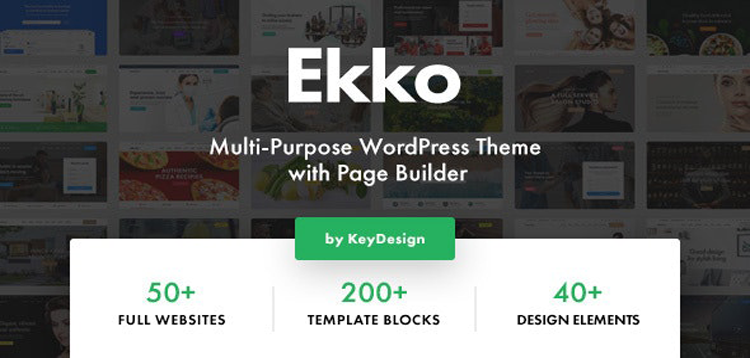 Item cover for download Ekko - Multi-Purpose WordPress Theme with Page Builder