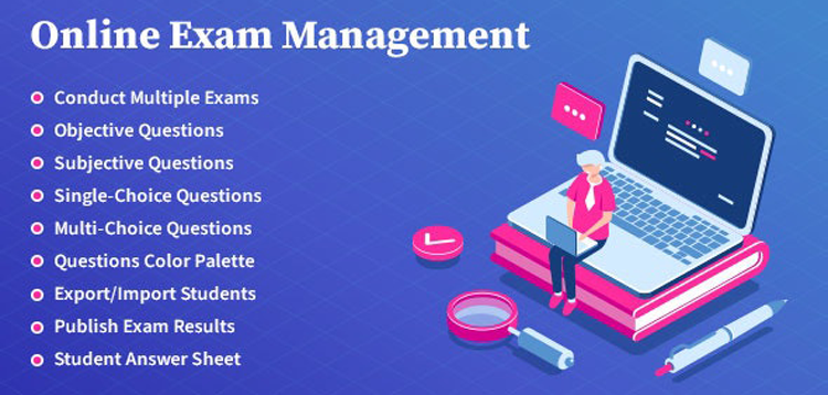 Item cover for download Online Exam Management - Education & Results Management