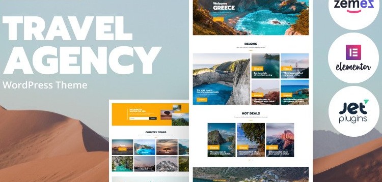 Item cover for download Tripster - Travel Agency Modern WordPress Elementor Theme