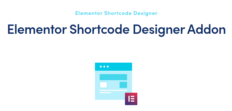 Item cover for download Elementor Shortcode Designer for MEC